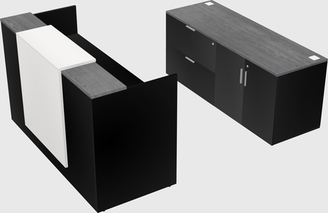 Modular reception desk