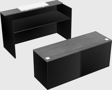 Modular reception desk