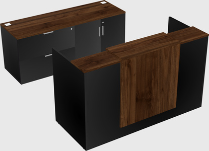 Modular reception desk