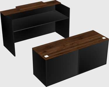 Modular reception desk