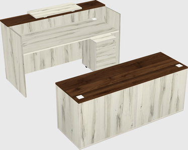 Modular reception desk