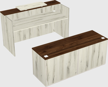 Modular reception desk