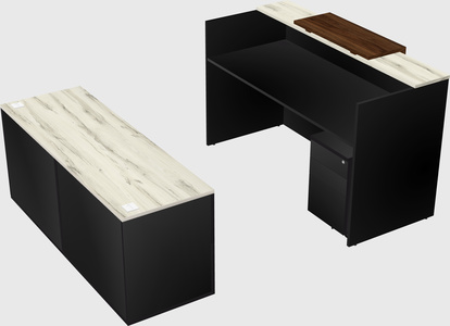 Modular reception desk