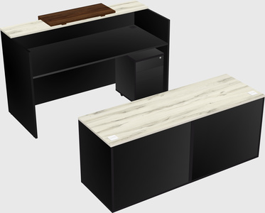 Modular reception desk