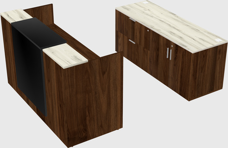 Modular reception desk
