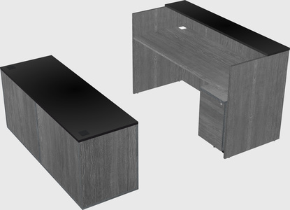 Modular reception desk