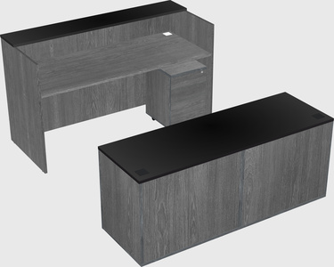 Modular reception desk