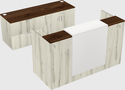 Modular reception desk