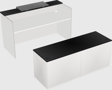 Modular reception desk