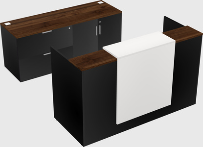 Modular reception desk