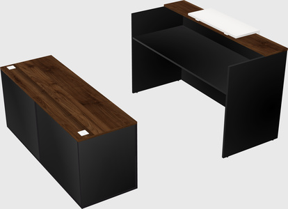 Modular reception desk