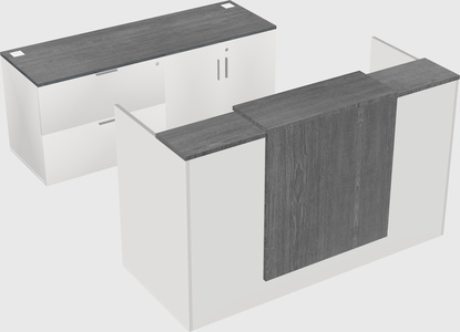Modular reception desk
