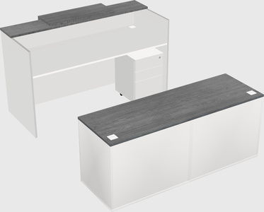 Modular reception desk