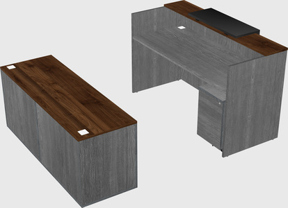 Modular reception desk