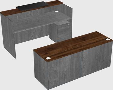 Modular reception desk