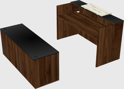 Modular reception desk