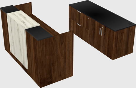 Modular reception desk