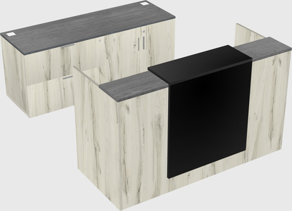 Modular reception desk