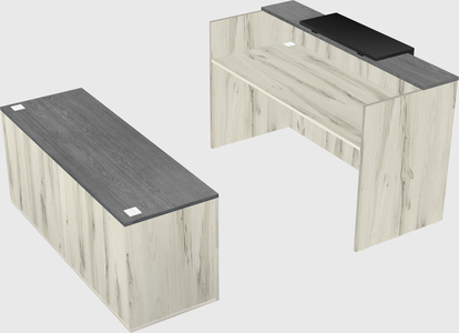 Modular reception desk