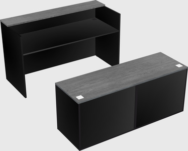 Modular reception desk