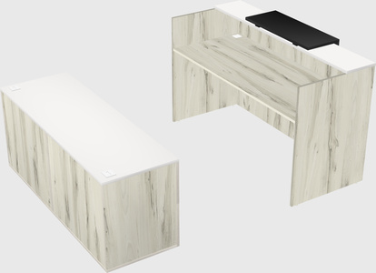 Modular reception desk