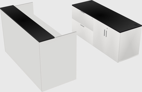 Modular reception desk