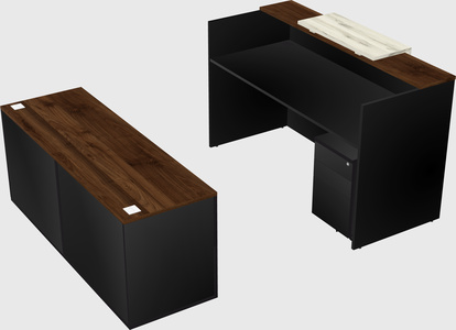 Modular reception desk