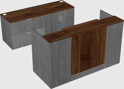 Modular reception desk