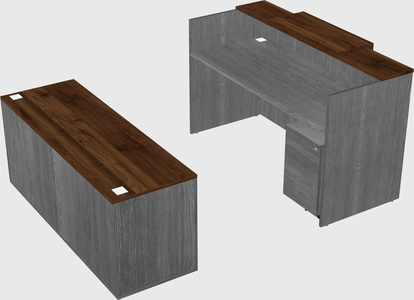 Modular reception desk