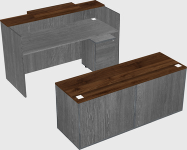 Modular reception desk