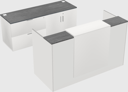 Modular reception desk