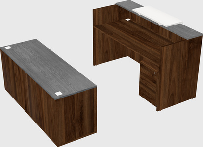 Modular reception desk