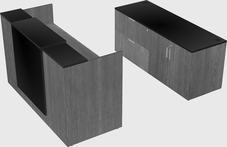 Modular reception desk