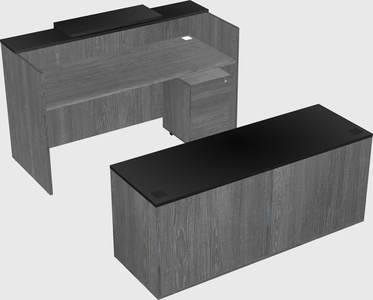 Modular reception desk