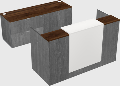 Modular reception desk