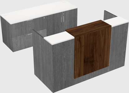 Modular reception desk