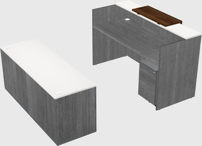 Modular reception desk