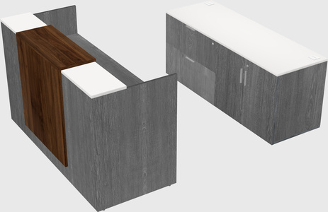 Modular reception desk