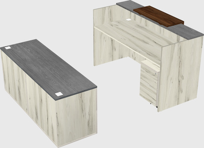 Modular reception desk