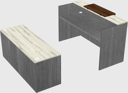 Modular reception desk