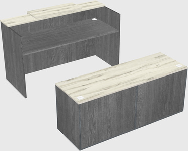 Modular reception desk