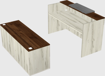 Modular reception desk