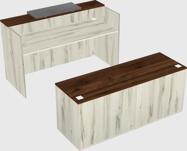 Modular reception desk