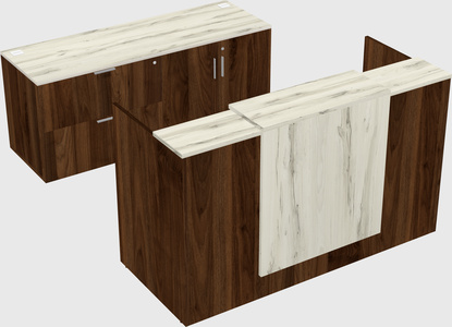 Modular reception desk