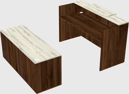 Modular reception desk