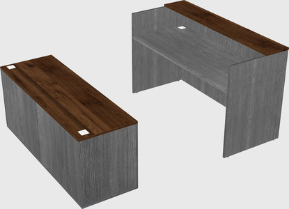 Modular reception desk