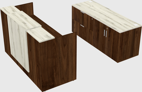 Modular reception desk