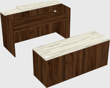 Modular reception desk