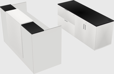 Modular reception desk