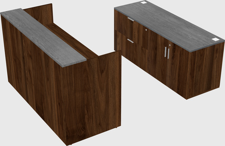 Modular reception desk